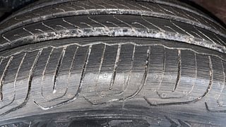 Used 2016 Mahindra KUV100 [2015-2017] K8 6 STR Petrol Manual tyres LEFT FRONT TYRE TREAD VIEW