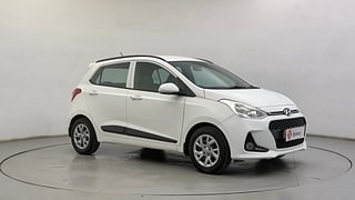 Used 2019 Hyundai Grand i10 [2017-2020] Sportz 1.2 Kappa VTVT CNG (Outside Fitted) Petrol+cng Manual exterior RIGHT FRONT CORNER VIEW