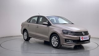 Used 2016 volkswagen Vento 1.6L Highline Petrol Petrol Manual exterior RIGHT FRONT CORNER VIEW