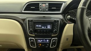 Used 2018 maruti-suzuki Ciaz Zeta Petrol AT Petrol Automatic interior MUSIC SYSTEM & AC CONTROL VIEW