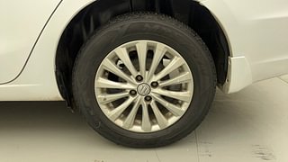 Used 2018 maruti-suzuki Ciaz Zeta Petrol AT Petrol Automatic tyres LEFT REAR TYRE RIM VIEW