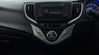 Used 2017 Maruti Suzuki Baleno [2015-2019] Delta Petrol Petrol Manual interior MUSIC SYSTEM & AC CONTROL VIEW