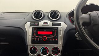 Used 2013 Ford Figo [2010-2015] Duratorq Diesel Titanium 1.4 Diesel Manual interior MUSIC SYSTEM & AC CONTROL VIEW