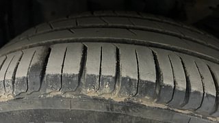 Used 2012 Nissan Sunny [2011-2014] XV Petrol Manual tyres LEFT FRONT TYRE TREAD VIEW