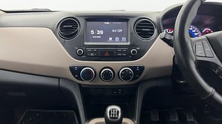 Used 2019 Hyundai Grand i10 [2017-2020] Sportz 1.2 Kappa VTVT CNG (Outside Fitted) Petrol+cng Manual interior MUSIC SYSTEM & AC CONTROL VIEW