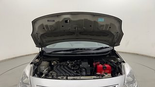 Used 2012 Nissan Sunny [2011-2014] XV Petrol Manual engine ENGINE & BONNET OPEN FRONT VIEW