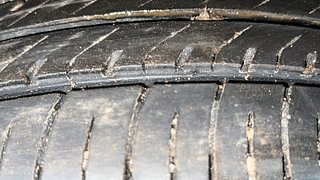 Used 2021 Hyundai New Santro 1.1 Sportz MT Petrol Manual tyres LEFT REAR TYRE TREAD VIEW