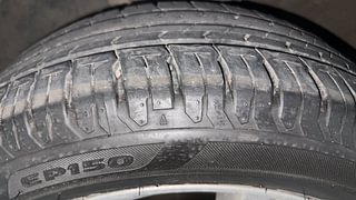 Used 2023 Hyundai Verna SX IVT Petrol Petrol Automatic tyres LEFT FRONT TYRE TREAD VIEW