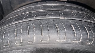 Used 2022 Honda City VX Petrol Manual tyres LEFT FRONT TYRE TREAD VIEW