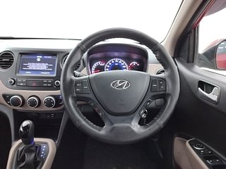 Used 2018 Hyundai Grand i10 [2017-2020] Sportz AT 1.2 Kappa VTVT Petrol Automatic interior STEERING VIEW