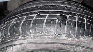 Used 2019 Tata Nexon [2017-2020] XZA Plus AMT Petrol Petrol Automatic tyres LEFT FRONT TYRE TREAD VIEW
