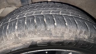 Used 2023 Hyundai Verna SX IVT Petrol Petrol Automatic tyres RIGHT REAR TYRE TREAD VIEW