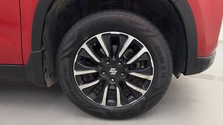 Used 2020 Maruti Suzuki Vitara Brezza [2020-2022] ZXI Plus Dual Tone Petrol Manual tyres RIGHT FRONT TYRE RIM VIEW