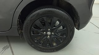 Used 2018 Maruti Suzuki Baleno [2015-2019] Alpha Petrol Petrol Manual tyres LEFT REAR TYRE RIM VIEW