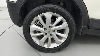 Used 2021 Mahindra XUV 300 W8 Petrol Petrol Manual tyres RIGHT REAR TYRE RIM VIEW