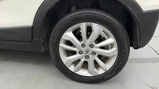 Used 2021 Mahindra XUV 300 W8 Petrol Petrol Manual tyres LEFT REAR TYRE RIM VIEW