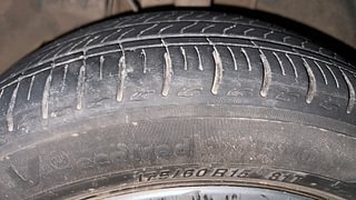 Used 2021 Tata Tiago NRG XZ Petrol Manual tyres LEFT FRONT TYRE TREAD VIEW