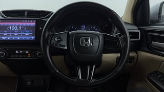 Used 2019 honda Amaze 1.2 V i-VTEC Petrol+CNG (Outside Fitted) Petrol+cng Manual interior STEERING VIEW