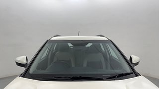 Used 2021 Mahindra XUV 300 W8 Petrol Petrol Manual exterior FRONT WINDSHIELD VIEW