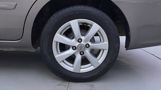 Used 2014 Nissan Sunny [2011-2014] XV Diesel Diesel Manual tyres LEFT REAR TYRE RIM VIEW