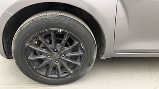 Used 2017 Maruti Suzuki Ignis [2017-2020] Sigma MT Petrol Petrol Manual tyres LEFT FRONT TYRE RIM VIEW