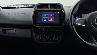 Used 2022 Renault Kwid CLIMBER 1.0 Opt Petrol Manual interior MUSIC SYSTEM & AC CONTROL VIEW