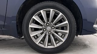 Used 2022 Maruti Suzuki Ciaz Alpha Petrol Petrol Manual tyres RIGHT FRONT TYRE RIM VIEW