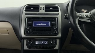 Used 2018 Volkswagen Ameo [2016-2020] 1.0 Highline Plus Petrol Petrol Manual interior MUSIC SYSTEM & AC CONTROL VIEW