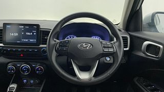 Used 2019 Hyundai Venue [2019-2021] SX 1.0 (O) Turbo Petrol Manual interior STEERING VIEW