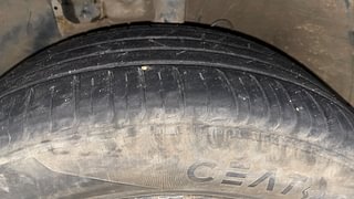 Used 2019 Hyundai Venue [2019-2021] SX 1.0 (O) Turbo Petrol Manual tyres LEFT FRONT TYRE TREAD VIEW