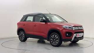 Used 2020 Maruti Suzuki Vitara Brezza [2020-2022] ZXI Plus Dual Tone Petrol Manual exterior RIGHT FRONT CORNER VIEW