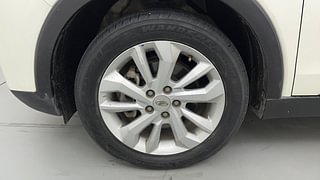 Used 2021 Mahindra XUV 300 W8 Petrol Petrol Manual tyres LEFT FRONT TYRE RIM VIEW