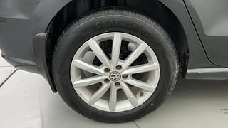 Used 2018 Volkswagen Ameo [2016-2020] 1.0 Highline Plus Petrol Petrol Manual tyres RIGHT REAR TYRE RIM VIEW
