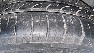 Used 2014 Toyota Etios [2010-2017] G Petrol Manual tyres LEFT REAR TYRE TREAD VIEW