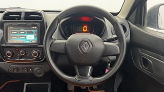 Used 2017 Renault Kwid [2015-2019] RXT Petrol Manual interior STEERING VIEW