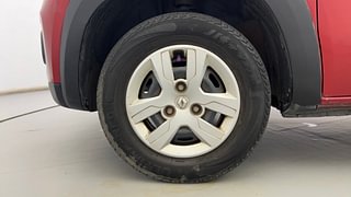 Used 2015 Renault Kwid [2015-2019] RXT Petrol Manual tyres LEFT FRONT TYRE RIM VIEW