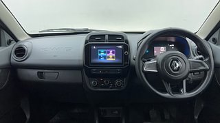 Used 2021 Renault Kwid 1.0L RXT(O) AMT Petrol Automatic interior DASHBOARD VIEW