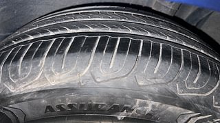 Used 2013 Nissan Sunny [2011-2014] XL Petrol Manual tyres LEFT REAR TYRE TREAD VIEW