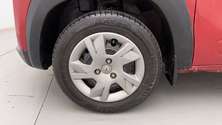 Used 2021 Renault Kwid 1.0L RXT(O) AMT Petrol Automatic tyres LEFT FRONT TYRE RIM VIEW