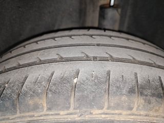 Used 2013 Volkswagen Polo [2010-2014] Comfortline 1.2L (P) Petrol Manual tyres LEFT REAR TYRE TREAD VIEW