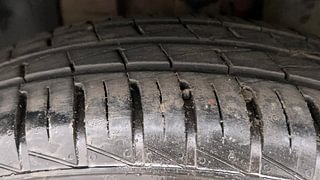 Used 2021 Renault Kwid 1.0L RXT(O) AMT Petrol Automatic tyres LEFT FRONT TYRE TREAD VIEW