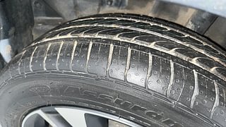 Used 2021 Tata Tigor Revotron XZ+ Petrol Manual tyres LEFT REAR TYRE TREAD VIEW