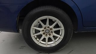 Used 2013 Nissan Sunny [2011-2014] XL Petrol Manual tyres RIGHT REAR TYRE RIM VIEW