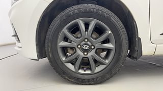 Used 2018 Hyundai Elite i20 [2018-2020] Asta 1.2 CNG (Outside fitted) Petrol+cng Manual tyres LEFT FRONT TYRE RIM VIEW