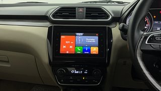 Used 2021 Maruti Suzuki Dzire ZXI AMT Petrol Automatic interior MUSIC SYSTEM & AC CONTROL VIEW