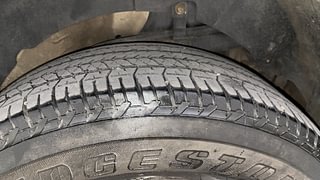 Used 2018 Mahindra XUV500 [2017-2021] W9 AT Diesel Automatic tyres LEFT REAR TYRE TREAD VIEW