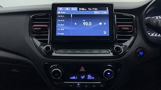 Used 2021 Hyundai Verna SX Opt Turbo Petrol Petrol Automatic interior MUSIC SYSTEM & AC CONTROL VIEW