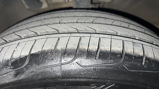 Used 2021 Hyundai Verna SX Opt Turbo Petrol Petrol Automatic tyres LEFT FRONT TYRE TREAD VIEW