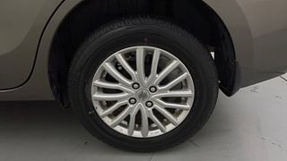 Used 2021 Maruti Suzuki Dzire ZXI AMT Petrol Automatic tyres LEFT REAR TYRE RIM VIEW