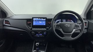 Used 2021 Hyundai Verna SX Opt Turbo Petrol Petrol Automatic interior DASHBOARD VIEW